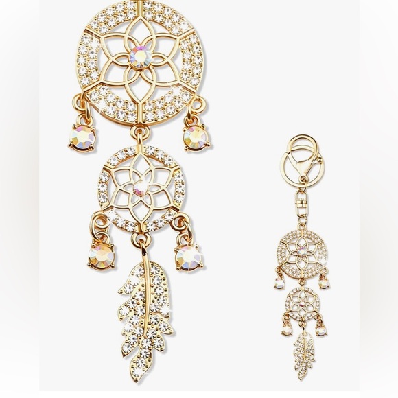 Aurora borealis Dreamcatcher purse/bag charm keychain - Picture 6 of 8